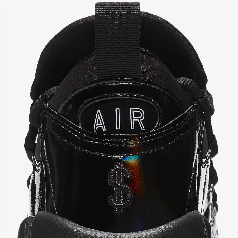 Nike Air More Money All LA W 9 BLK like new w/ box - Picture 5 of 15